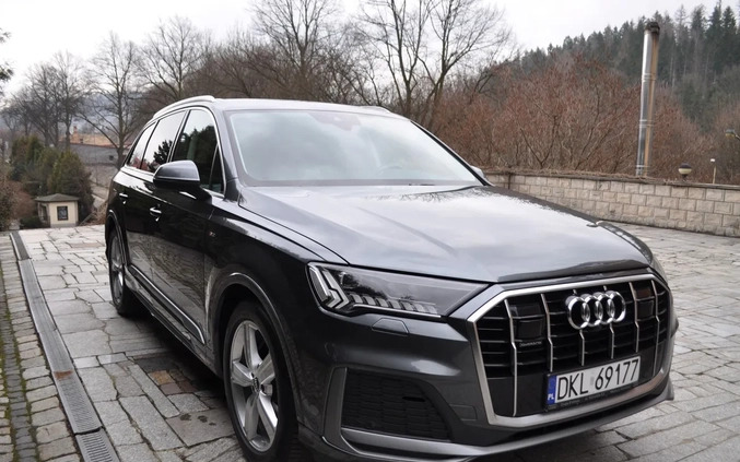 Audi Q7 cena 255000 przebieg: 99500, rok produkcji 2021 z Lubraniec małe 466